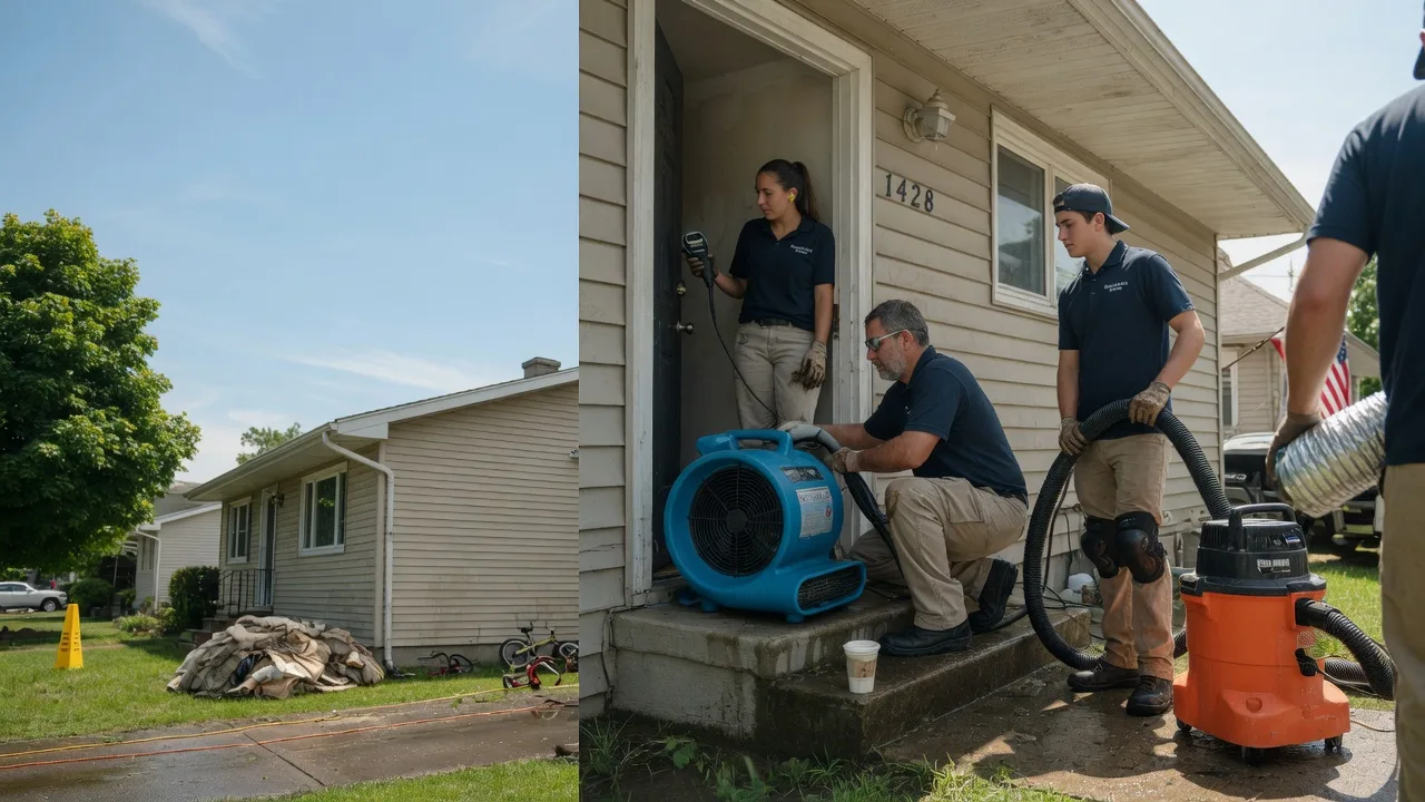 Water Damage Restoration in Hunnewell, MO near me